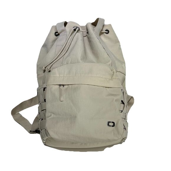 OGIO Cream Drawstring Duffel Backpack main image 8
